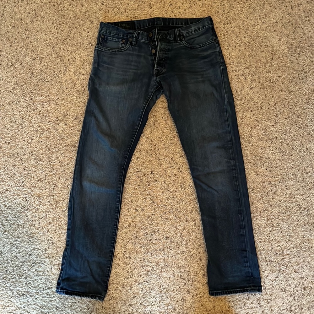 Polo Ralph Lauren dungarees.